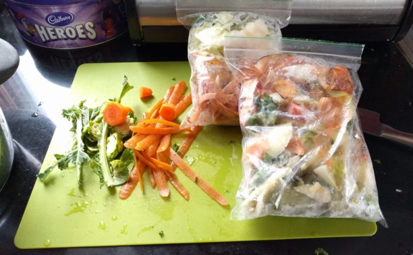 homemade vegetable stock ingredients