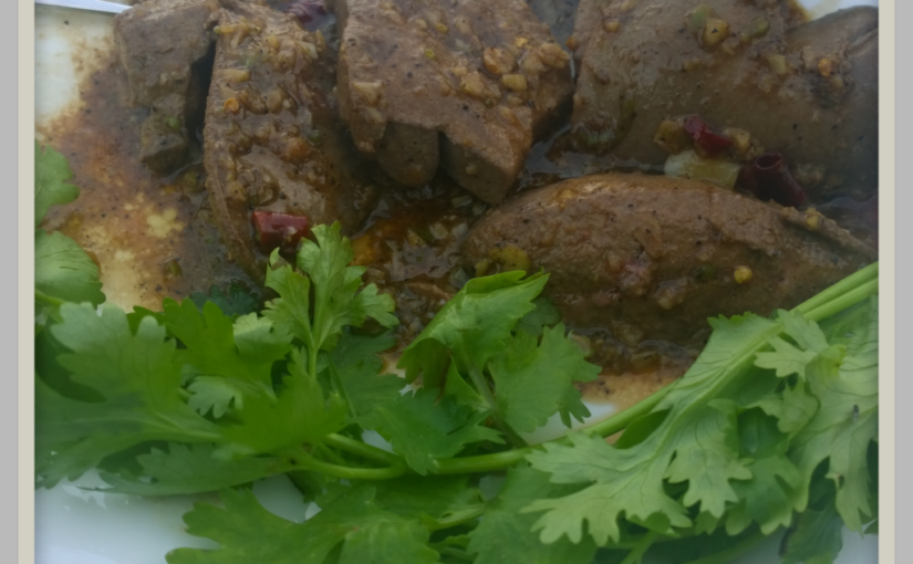 Liver and coriander